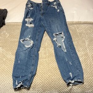 Abercrombie & Fitch High Rise Blue Jeans